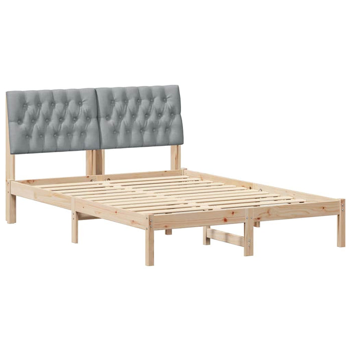 Cadru de pat cu tăblie tapițată cu headboard Maro 150 x 200 cm - WALTI WALTI