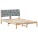 Cadru de pat cu tăblie tapițată cu headboard Maro 150 x 200 cm - WALTI WALTI