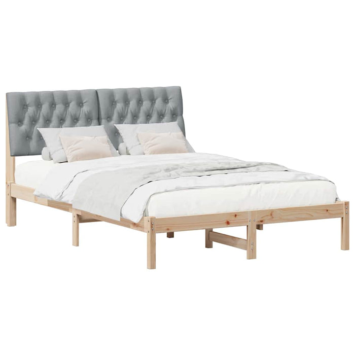 Cadru de pat cu tăblie tapițată cu headboard Maro 150 x 200 cm - WALTI WALTI