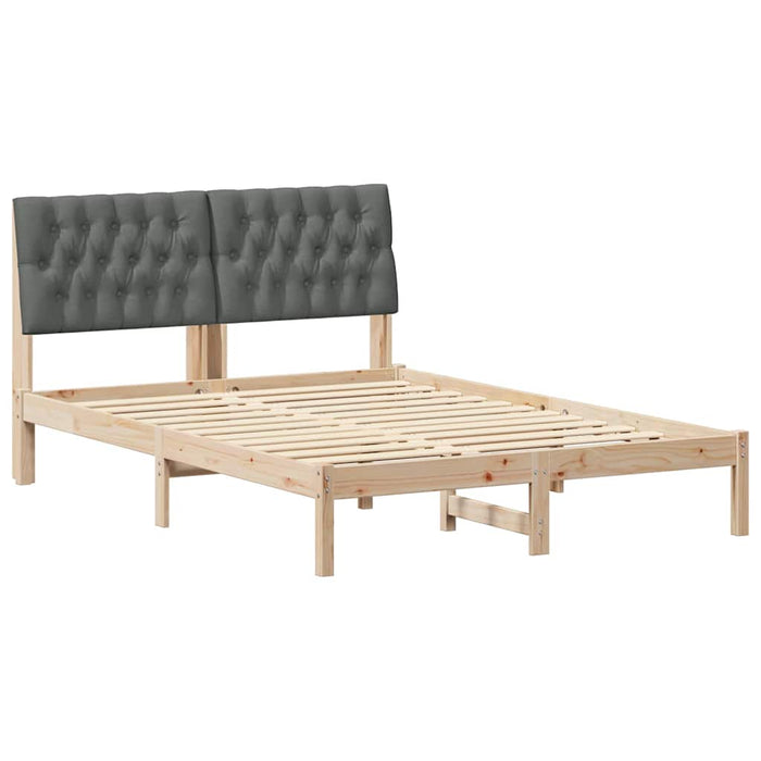 Cadru de pat cu tăblie tapițată cu headboard Maro 150 x 200 cm - WALTI WALTI