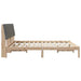 Cadru de pat cu headboard Maro 180 x 200 cm Lemn de pin masiv - WALTI WALTI