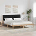Cadru de pat cu headboard Maro 180 x 200 cm Lemn de pin masiv - WALTI WALTI