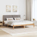 Cadru de pat cu headboard Maro 180 x 200 cm Lemn de pin masiv - WALTI WALTI