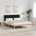 Cadru de pat cu headboard Maro 160 x 200 cm Lemn de pin masiv - WALTI WALTI