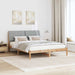 Cadru de pat cu headboard Maro 150 x 200 cm Lemn de pin masiv - WALTI WALTI