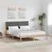 Cadru de pat cu headboard Maro 150 x 200 cm Lemn de pin masiv - WALTI WALTI