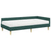 Cadru de pat colțar cu saltea cu saltea 2 pcs Verde țesătură - WALTI WALTI