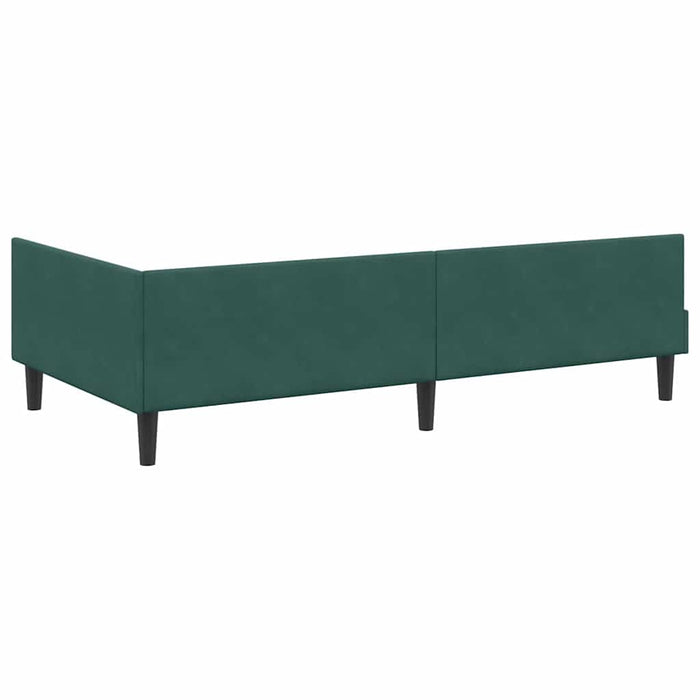 Cadru de pat colțar cu saltea Altele Manual 2 pcs Verde Catifea - WALTI WALTI