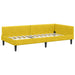 Cadru de pat colțar cu saltea Altele 2 pcs Galben Catifea - WALTI WALTI