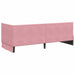 Cadru de pat colțar cu saltea cu headboard 2 pcs Gri Catifea - WALTI WALTI
