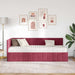 Cadru de pat colțar cu saltea cu headboard 2 pcs Verde Catifea - WALTI WALTI