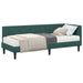 Cadru de pat colțar cu saltea cu headboard 2 pcs Verde Catifea - WALTI WALTI