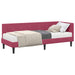 Cadru de pat colțar cu saltea cu headboard 2 pcs Verde Catifea - WALTI WALTI