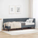 Cadru de pat colțar cu saltea cu headboard 2 pcs Gri Catifea - WALTI WALTI