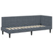 Cadru de pat colțar cu saltea cu headboard 2 pcs Gri Catifea - WALTI WALTI