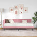 Cadru de pat colțar cu saltea cu headboard 2 pcs Gri Catifea - WALTI WALTI