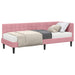 Cadru de pat colțar cu saltea cu headboard 2 pcs Gri Catifea - WALTI WALTI