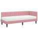 Cadru de pat colțar cu saltea cu headboard 2 pcs Gri Catifea - WALTI WALTI