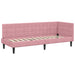 Cadru de pat colțar cu saltea cu headboard 2 pcs Gri Catifea - WALTI WALTI
