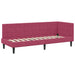 Cadru de pat colțar cu saltea cu headboard 2 pcs Verde Catifea - WALTI WALTI