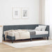 Cadru de pat colțar cu saltea cu headboard 2 pcs Gri Catifea - WALTI WALTI