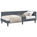 Cadru de pat colțar cu saltea cu headboard 2 pcs Gri Catifea - WALTI WALTI