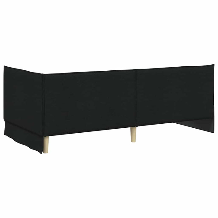 Cadru de pat colțar cu saltea cu headboard 2 buc. Verde Catifea - WALTI WALTI