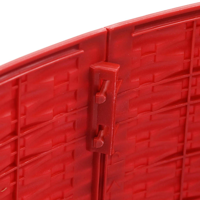 FustăpentruBraddeCrăciun Roșu Ø 65 x 24 cm Plastic WALTI