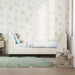 Cadru de pat pentru copii cu spătar Crem 70 x 140 cm Bouclé - WALTI WALTI