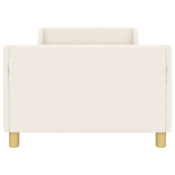 Cadru de pat pentru copii cu spătar Crem 80 x 200 cm - WALTI WALTI