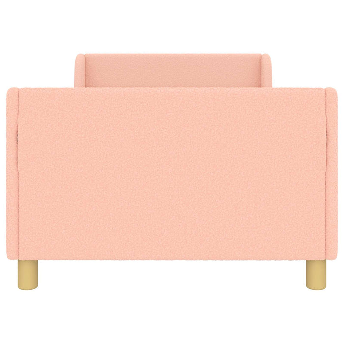 Cadru de pat pentru copii cu spătar Roz 90 x 200 cm - WALTI WALTI
