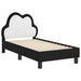 Cadru de pat pentru copii cu spătar Negru 70 x 140 cm PU - WALTI WALTI