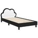 Cadru de pat pentru copii cu spătar Negru 90 x 200 cm PU - WALTI WALTI