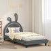 Cadru de pat pentru copii cu spătar Gri deschis 90 x 190 cm PU - WALTI WALTI