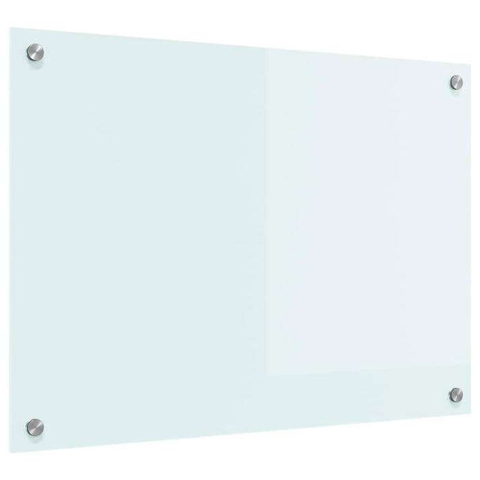 Spate de bucătărie Alb 70 x 50 cm sticlă securizată - WALTI WALTI
