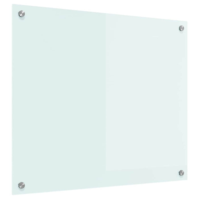 Spate de bucătărie Alb 70 x 60 cm sticlă securizată - WALTI WALTI