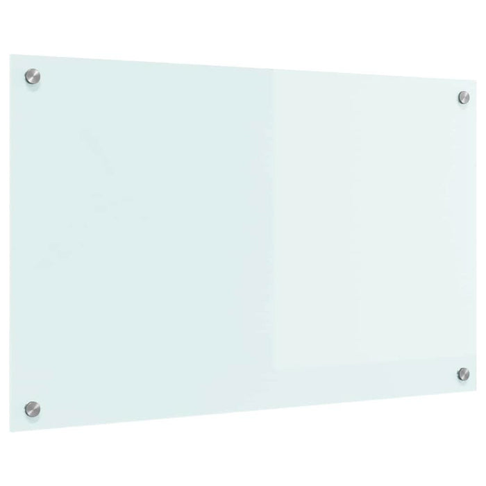 Spate de bucătărie Alb 80 x 50 cm sticlă securizată - WALTI WALTI