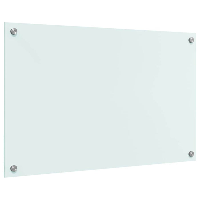 Spate de bucătărie Alb 80 x 50 cm sticlă securizată - WALTI WALTI