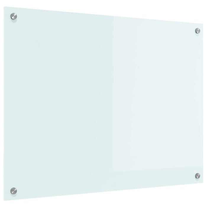 Spate de bucătărie Alb 80 x 60 cm sticlă securizată - WALTI WALTI