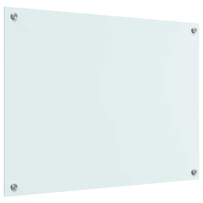 Spate de bucătărie Alb 80 x 60 cm sticlă securizată - WALTI WALTI