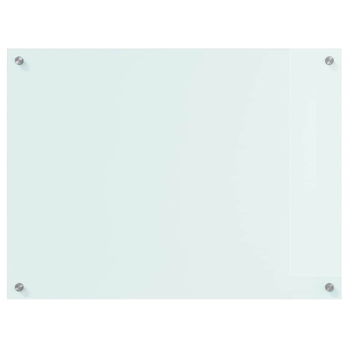 Spate de bucătărie Alb 80 x 60 cm sticlă securizată - WALTI WALTI