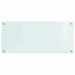 Spate de bucătărie Alb 90 x 40 cm sticlă securizată - WALTI WALTI