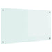 Spate de bucătărie Alb 90 x 50 cm sticlă securizată - WALTI WALTI