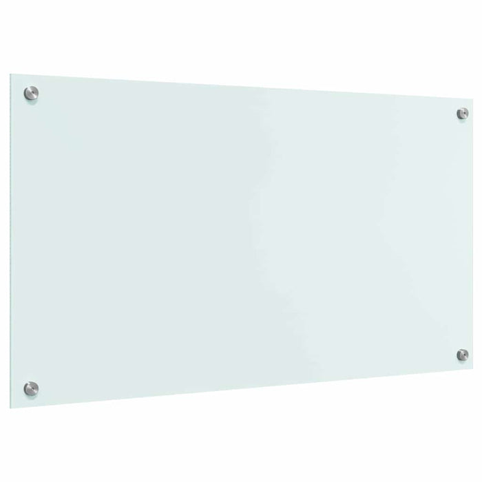 Spate de bucătărie Alb 90 x 50 cm sticlă securizată - WALTI WALTI