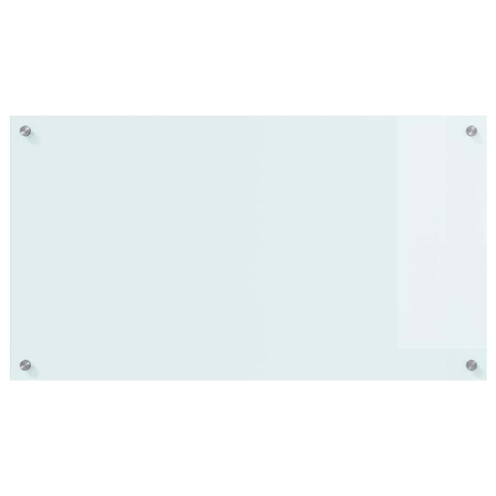 Spate de bucătărie Alb 90 x 50 cm sticlă securizată - WALTI WALTI