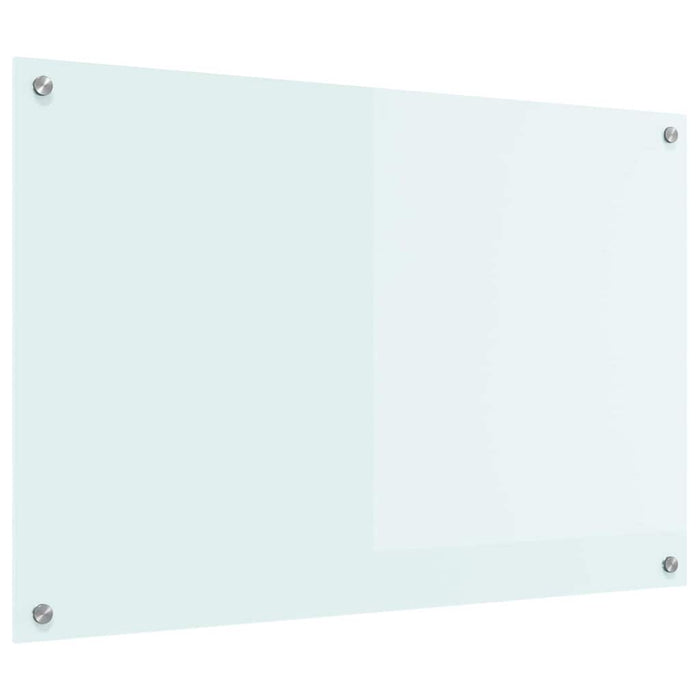 Spate de bucătărie Alb 90 x 60 cm sticlă securizată - WALTI WALTI