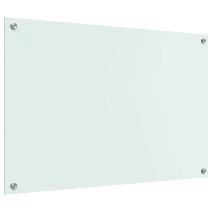 Spate de bucătărie Alb 90 x 60 cm sticlă securizată - WALTI WALTI