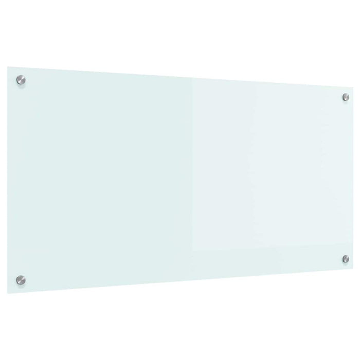 Spate de bucătărie Alb 100 x 50 cm sticlă securizată - WALTI WALTI