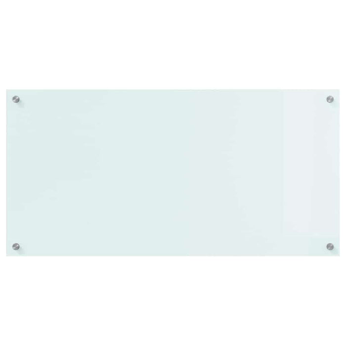 Spate de bucătărie Alb 100 x 50 cm sticlă securizată - WALTI WALTI