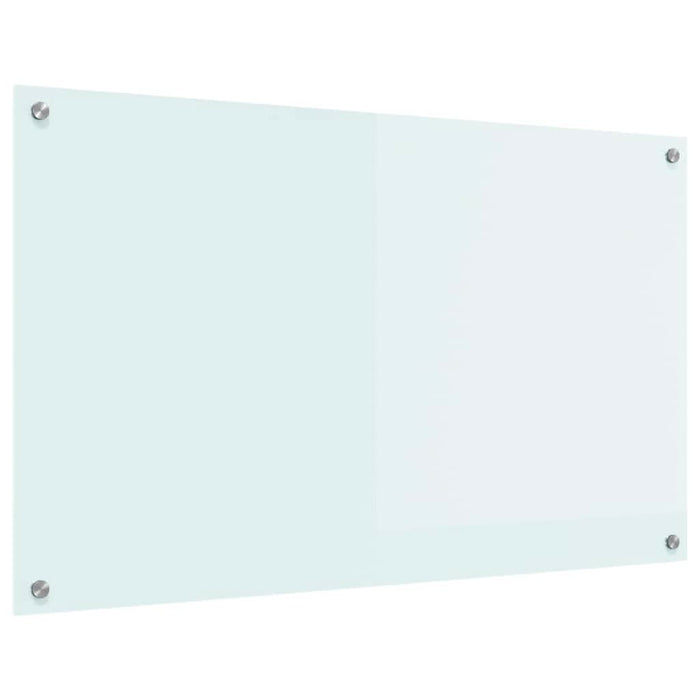 Spate de bucătărie Alb 100 x 60 cm sticlă securizată - WALTI WALTI